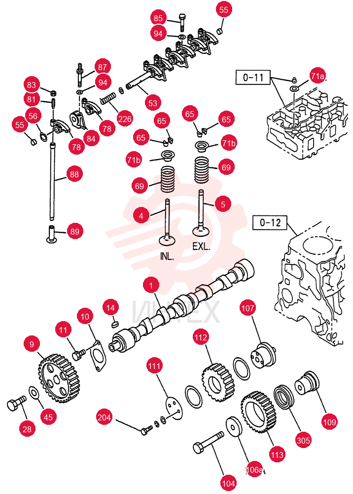 CAMSHAFT VI8972876570