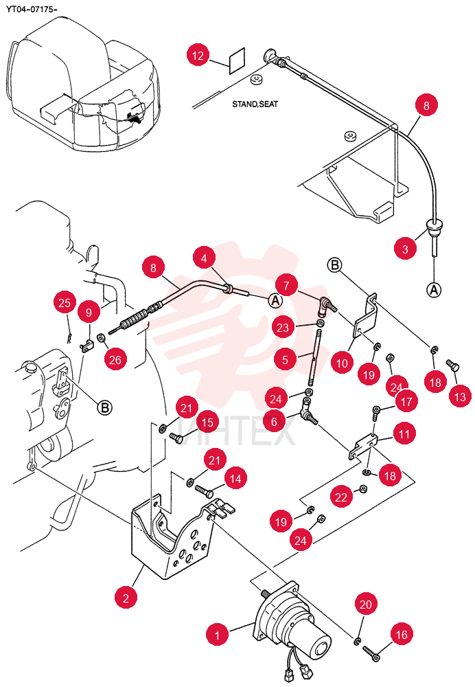 CONTROL ASSY, ENGINE YT11M00004F1