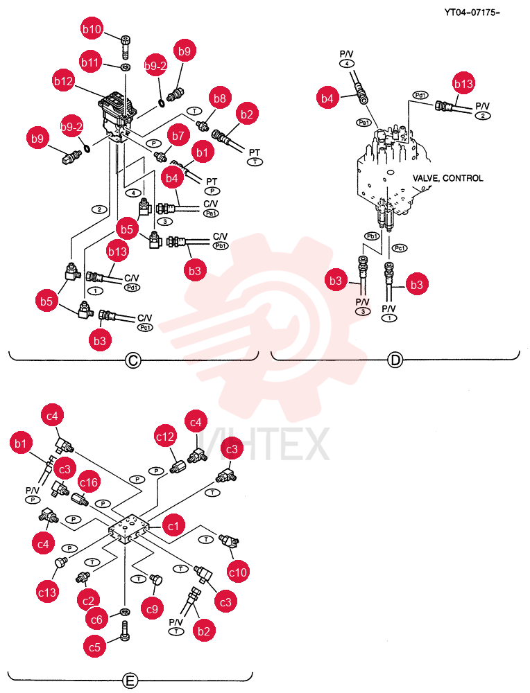 CONTROL LINES, PUMP YT06H00015F1 (2)