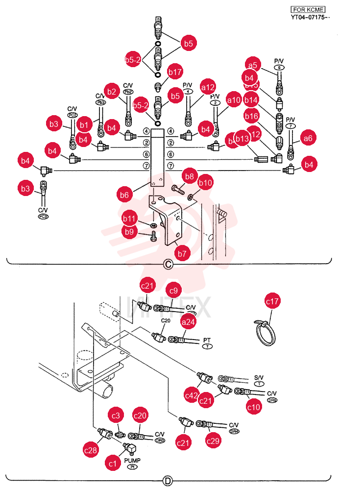 CONTROL LINES, REMOTE YT68H00044F2 (3)