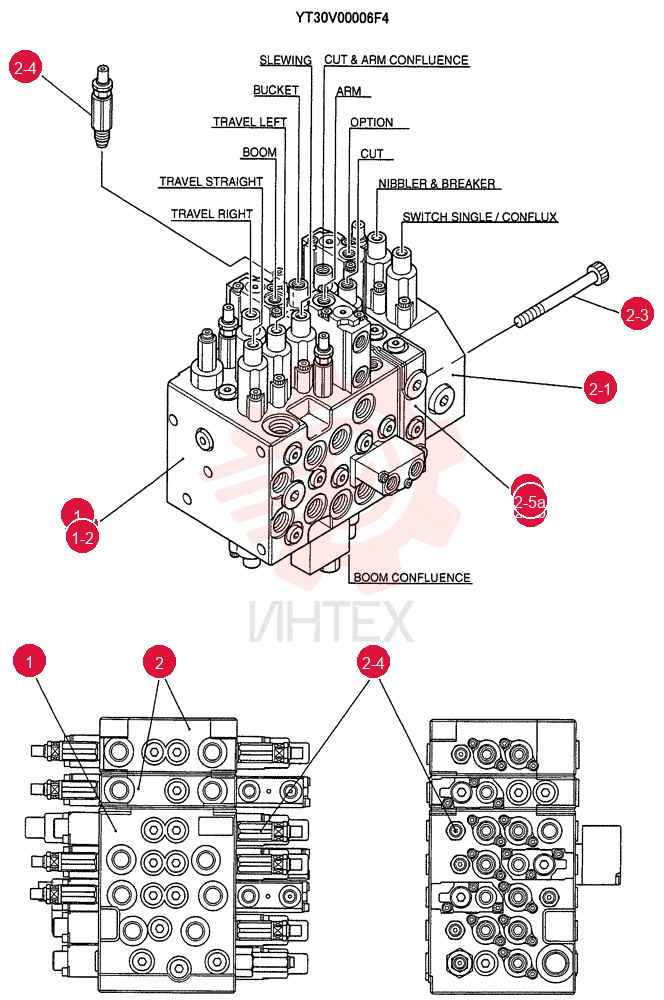 CONTROL VALVE YT30V00006F4