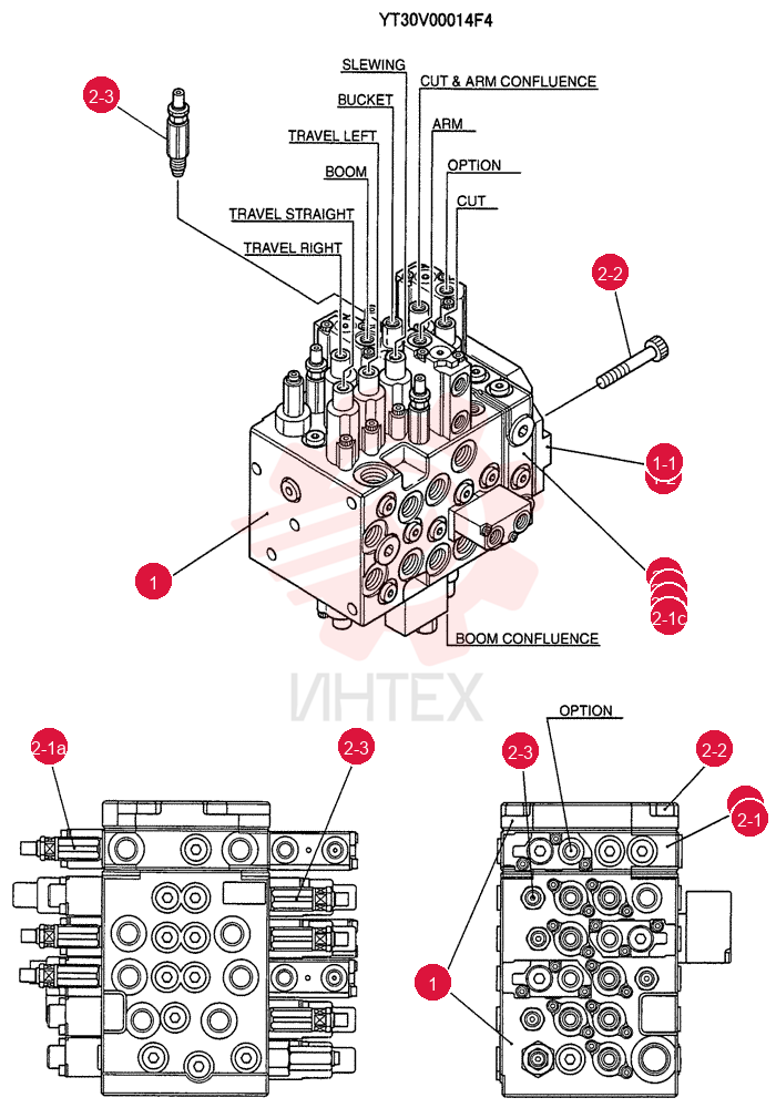 CONTROL VALVE YT30V00014F4