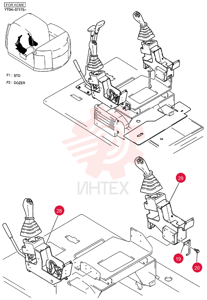 CONTROLS, OPERATORS (STD) YT03M00035F1 (1)
