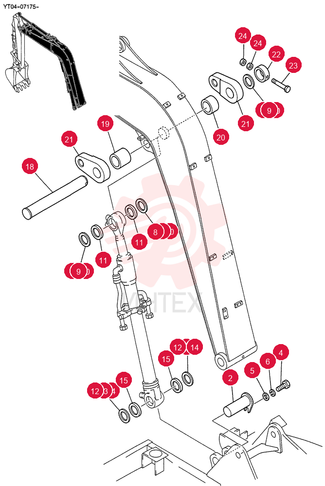 CYLINDER INSTAL YT02B00005F4