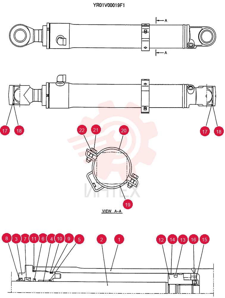 CYLINDER YR01V00019F1