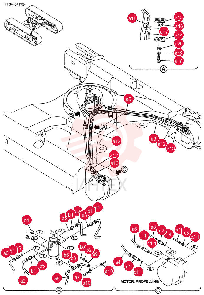 HYD LINES, LOW YT02H00024F1