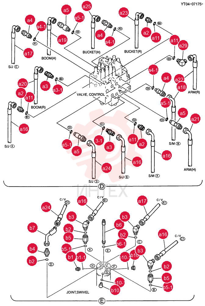 HYD LINES, UPP YT03H00027F1 (2)