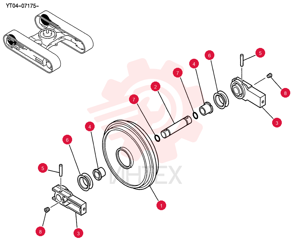IDLER YT52D00002F1