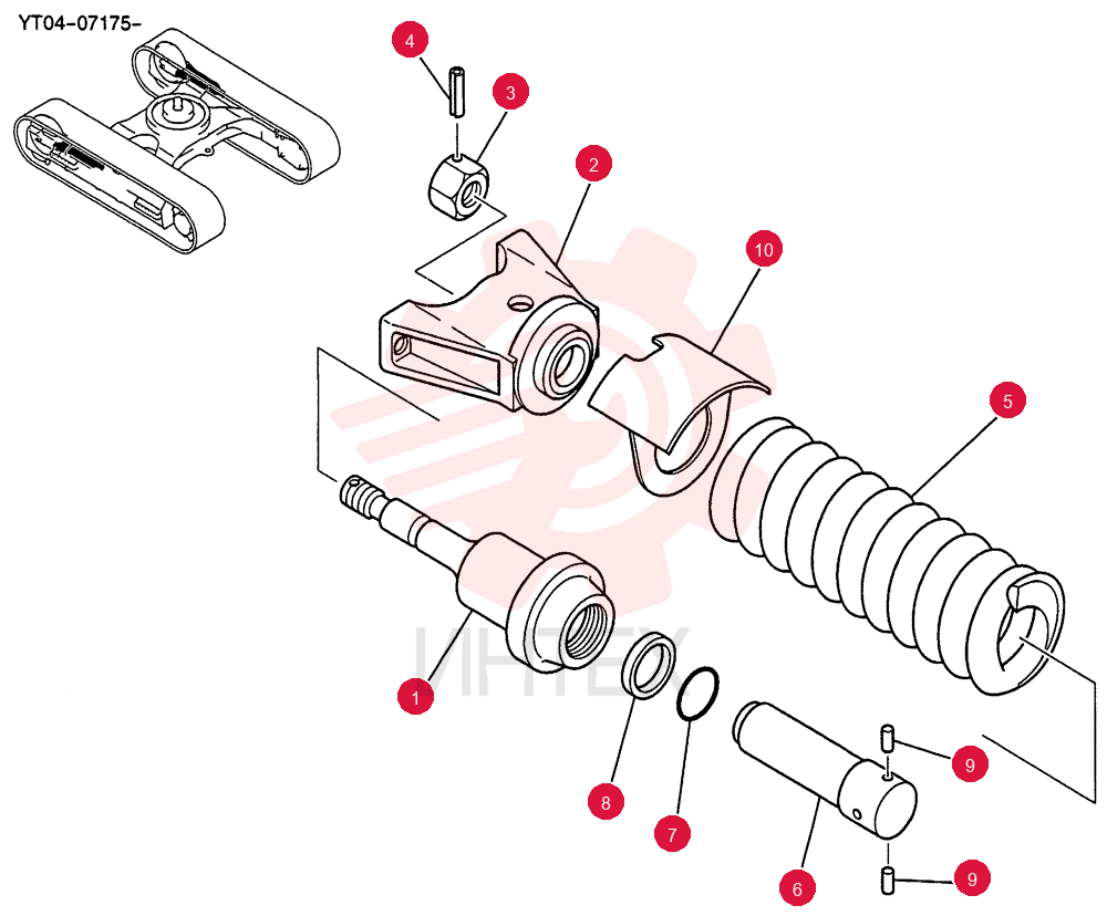 IDLER YT54D00002F1