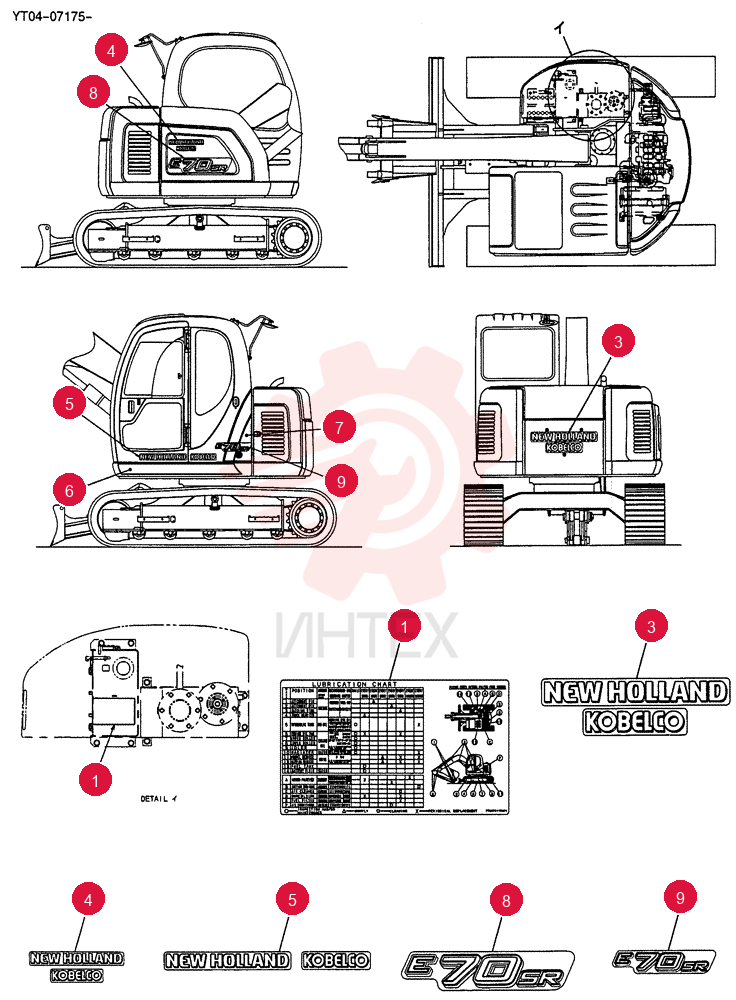 NAME PLATE INSTAL (SELECT) YT22T00108F1