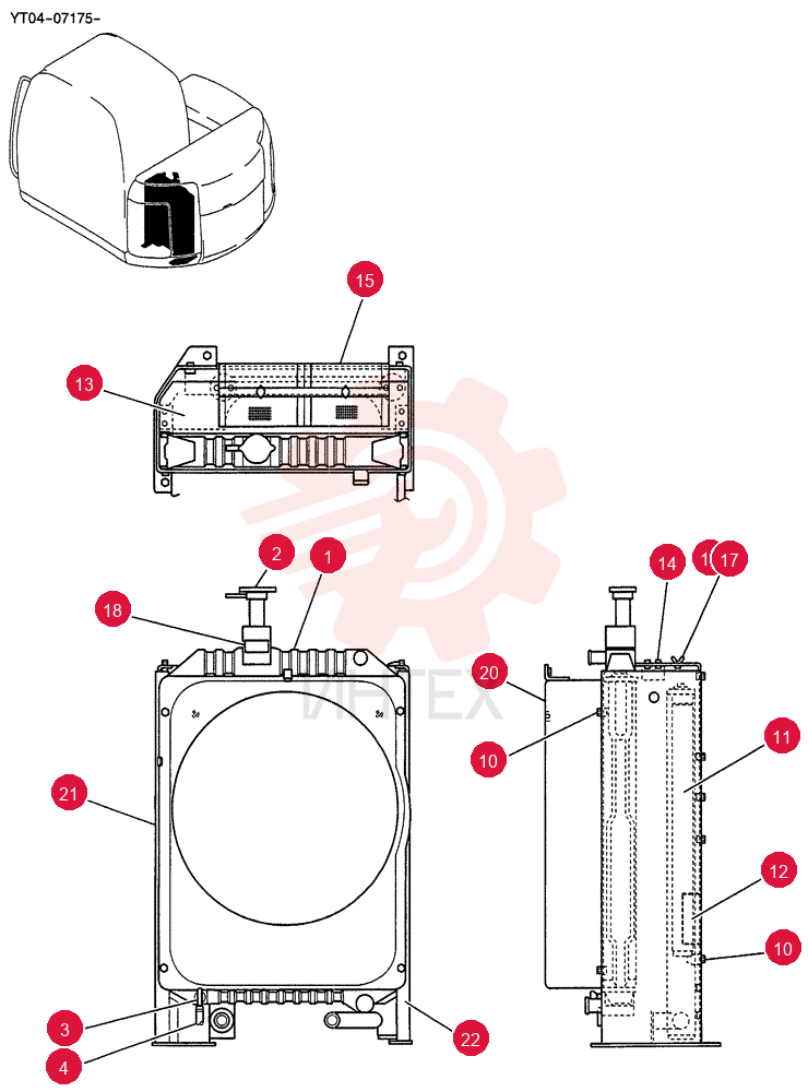 RADIATOR YT05P00009F5