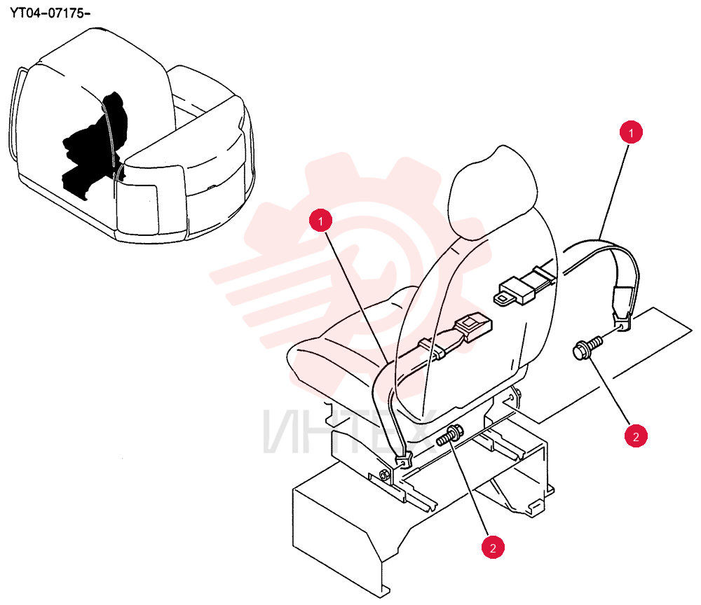 SAFETY BELT YT25M00022F1