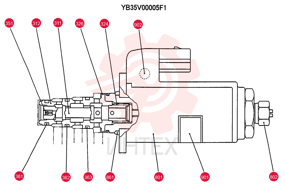 SOLENOID VALVE YB35V00005F1