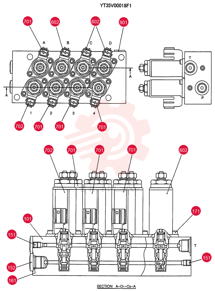 SOLENOID VALVE YT35V00018F1