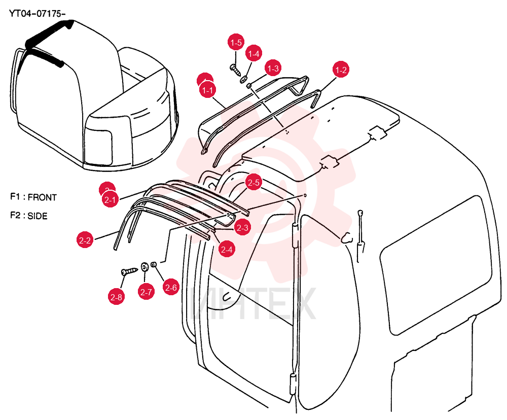 SUN VISOR YT55C00001F1