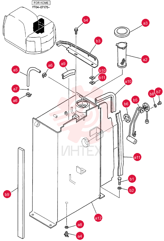 TANK ASSY, FUEL YT20P00010F2