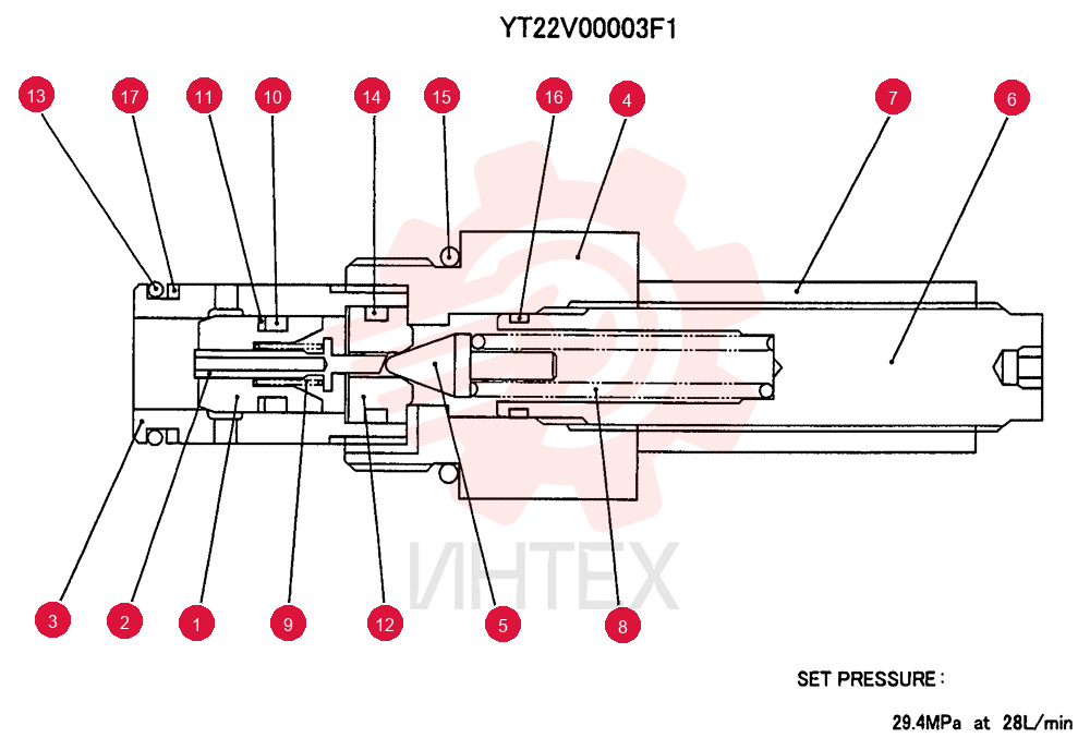 VALVE YT22V00003F1