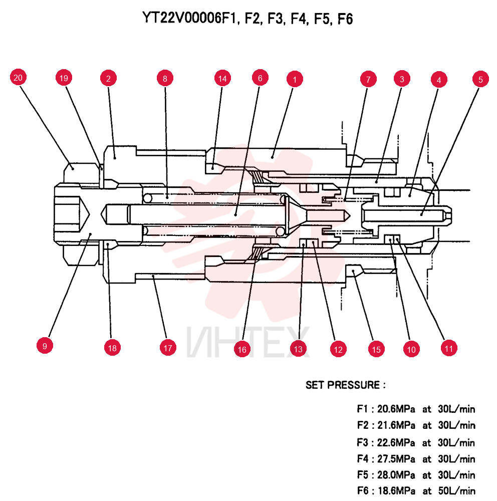 VALVE YT22V00006F1