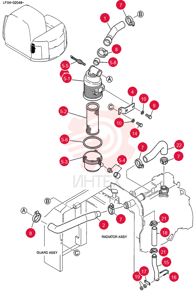 CLEANER ASSY, AIR