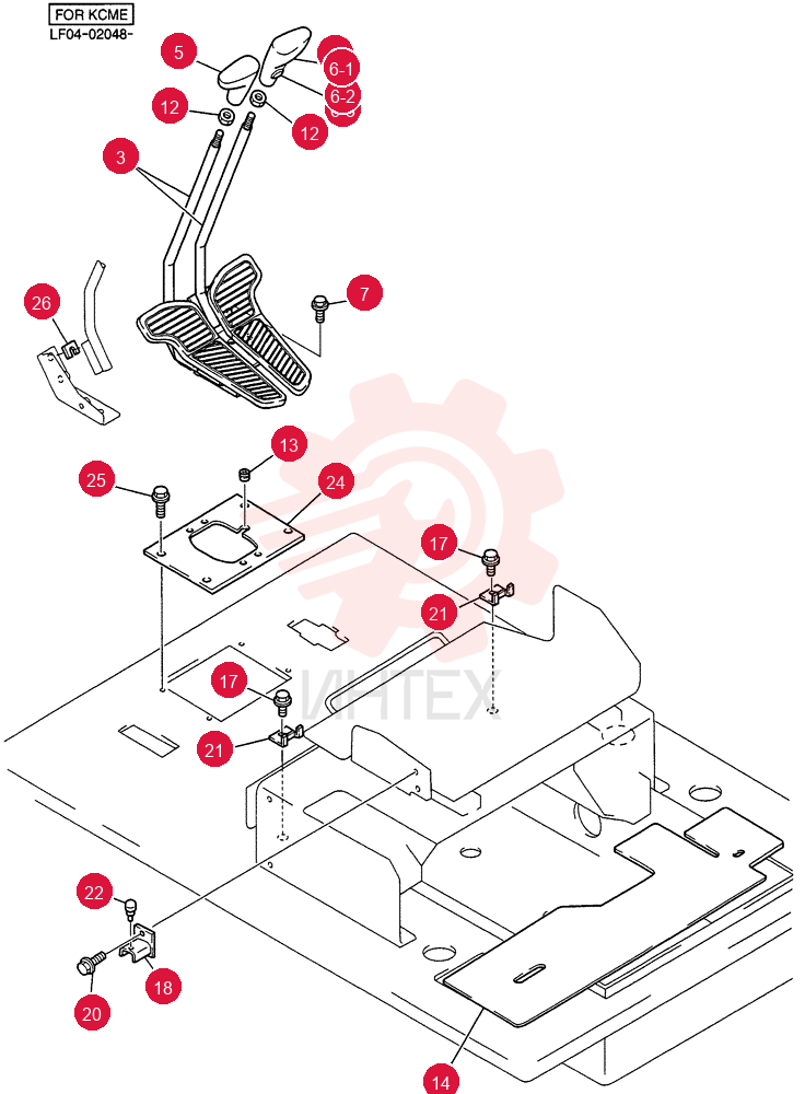 CONTROLS, OPERATORS YT03M00035F2 (2)