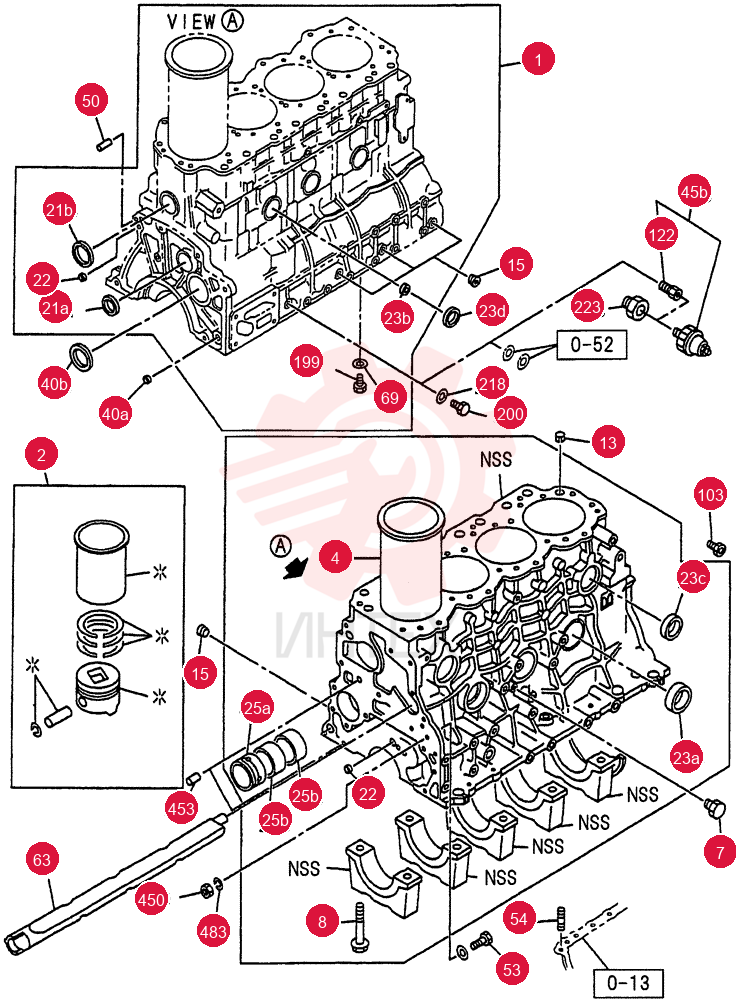 CYLINDER BLOCK 0-12A