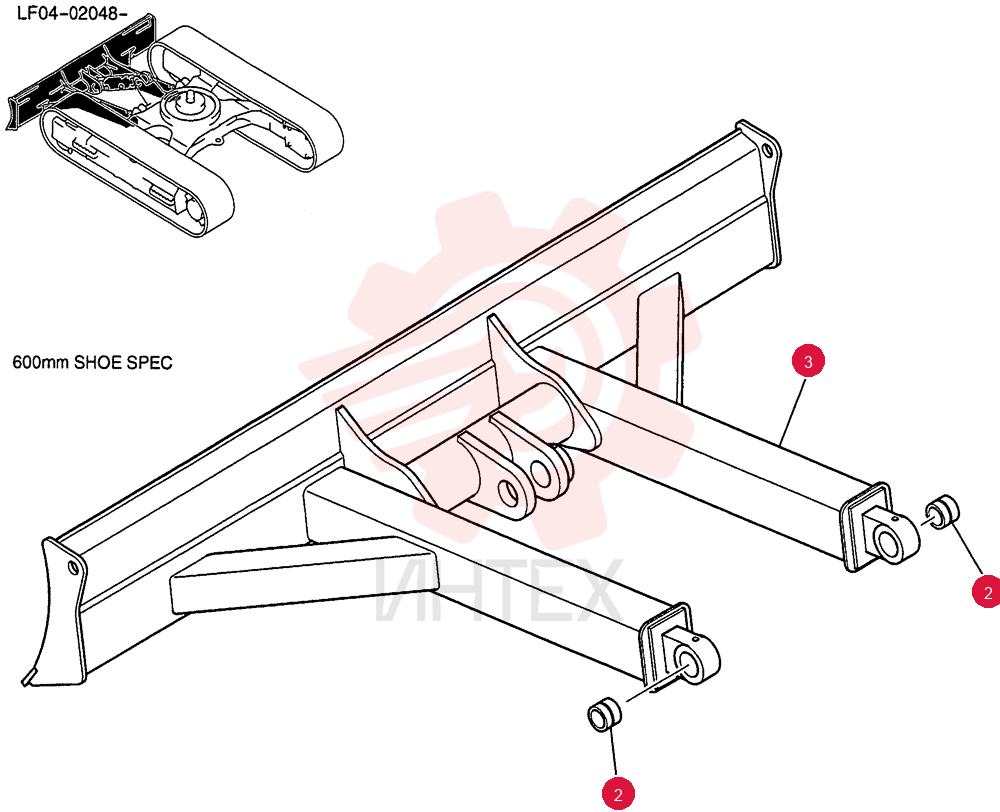 DOZER BLADE LF51B00024F2