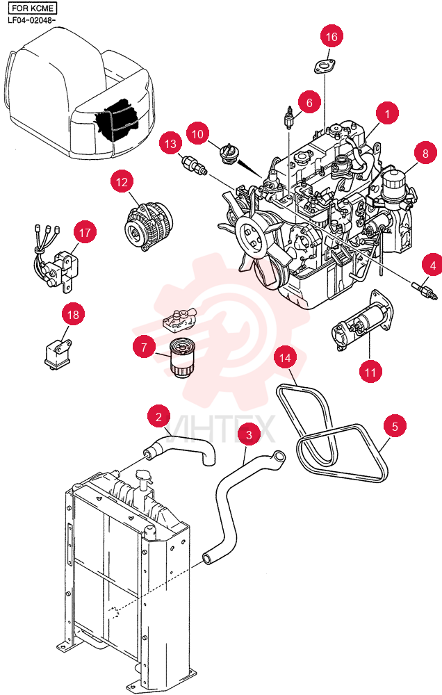 ENGINE YT02P00009F2