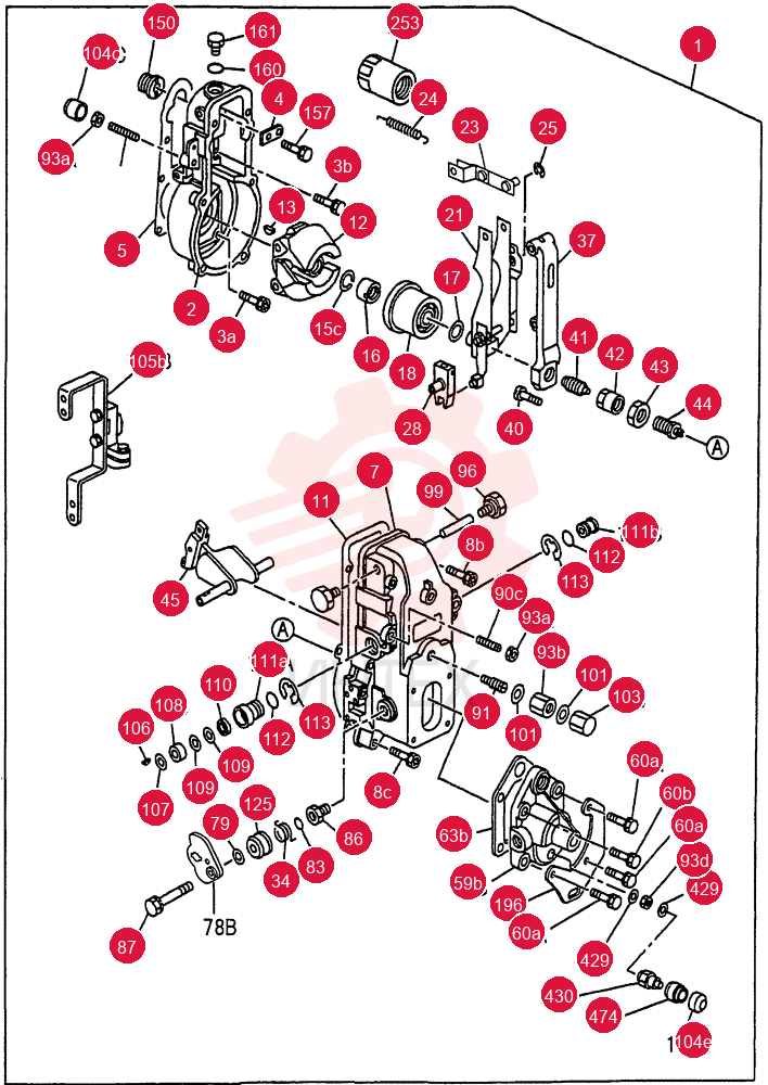 GOVERNOR; INJECTION PUMP 0-81