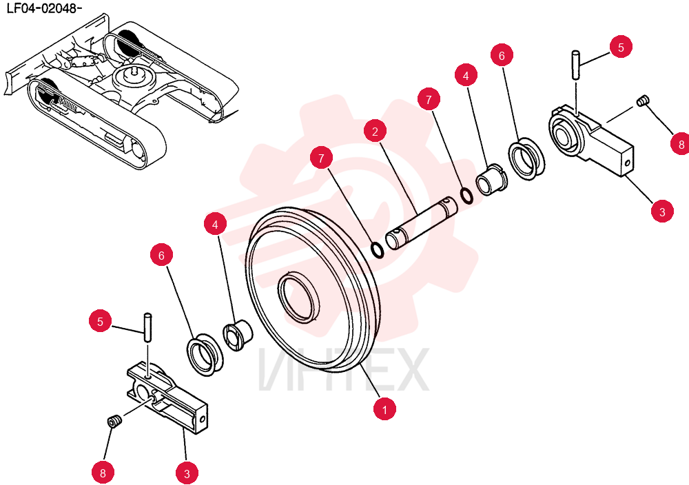 IDLER YT52D00002F1