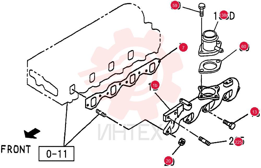 INLET MANIFOLD 0-25A