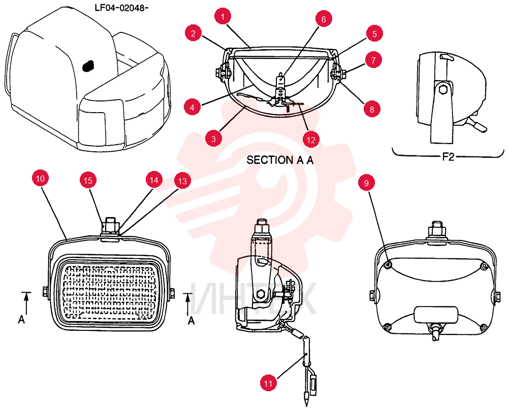 LIGHT ASSY. YN80S00010F1