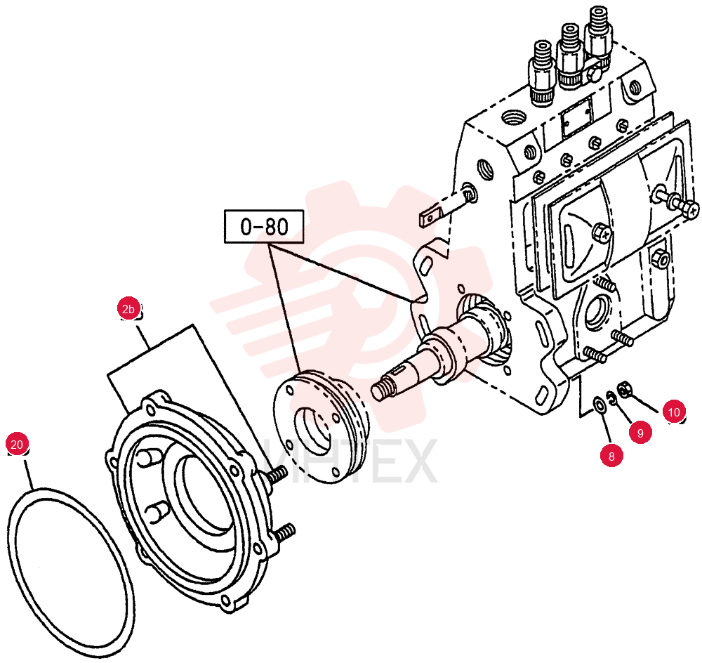 MISCELLANEOUS PARTS; INJECTION PUMP 0-86A