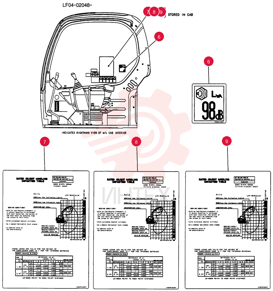 NAME PLATE INSTAL (NOISE LEVEL) LF22T00006F3
