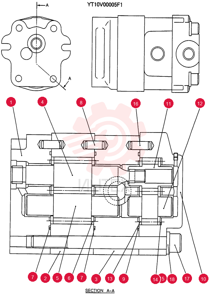 PUMP YT10V00005F1