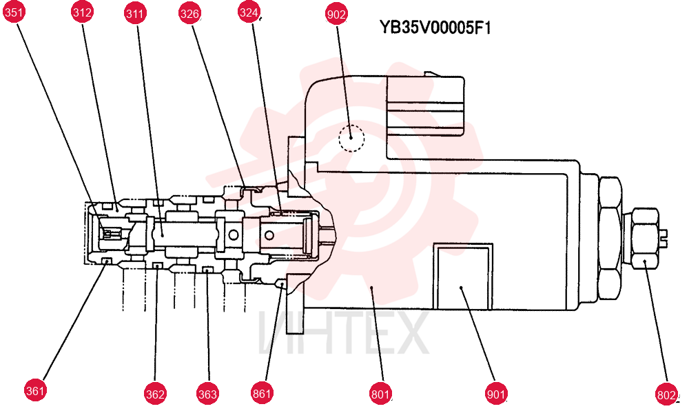 SOLENOID VALVE YB35V00005F1