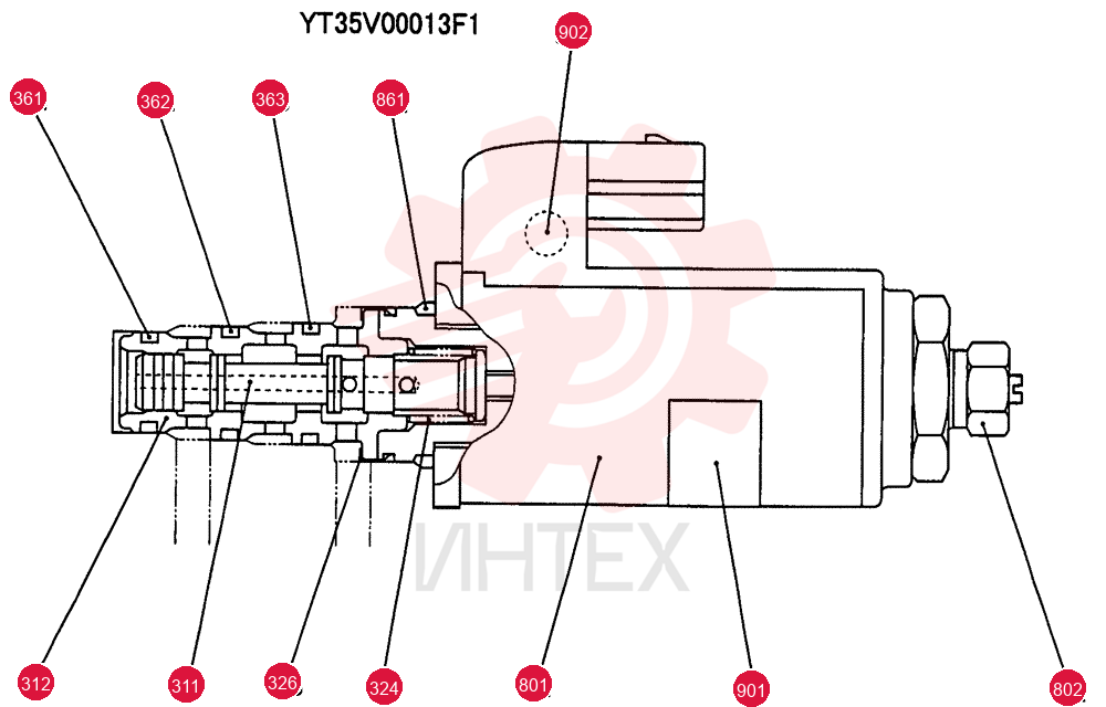 SOLENOID VALVE YT35V00013F1