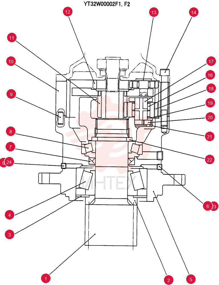 SWING CARRIAGE YT32W00002F1