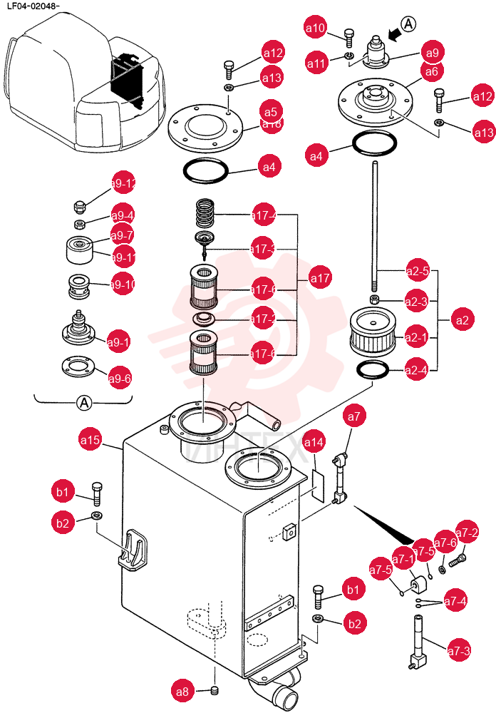 TANK ASSY, HYD LF33H00006F3
