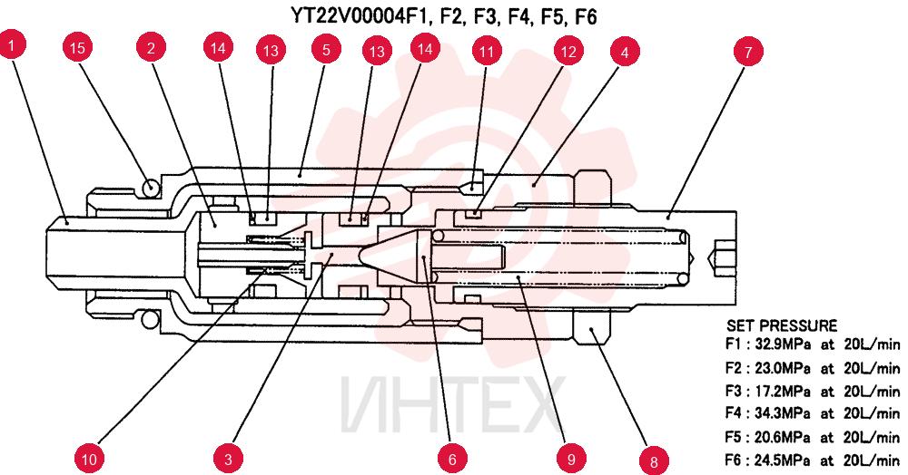 VALVE YT22V00004F1