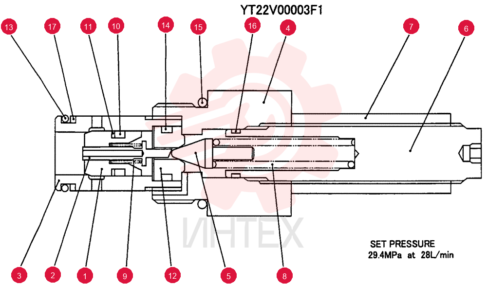 VALVE YT22V00003F1