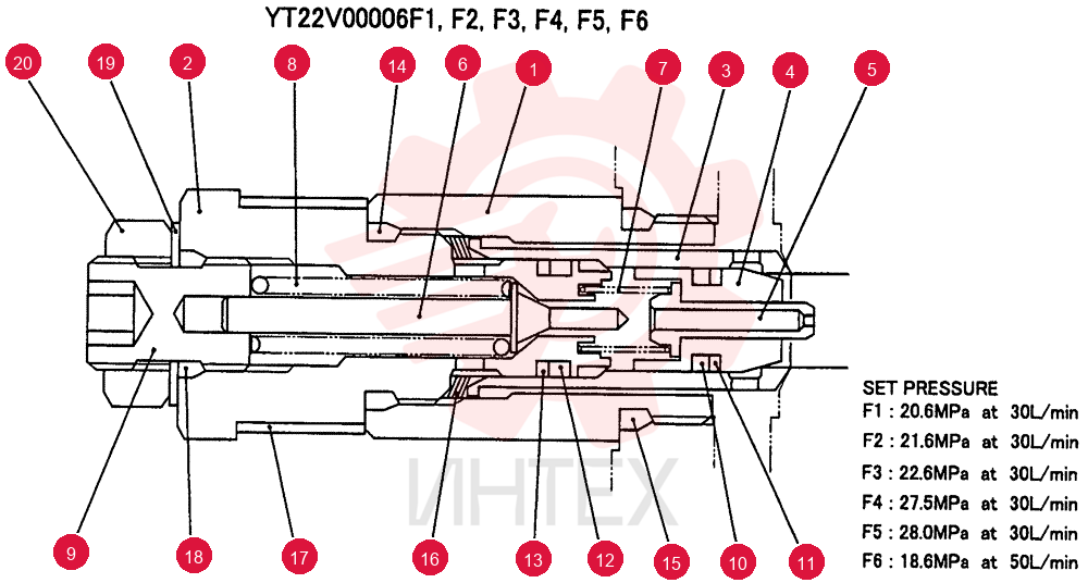 VALVE YT22V00006F1
