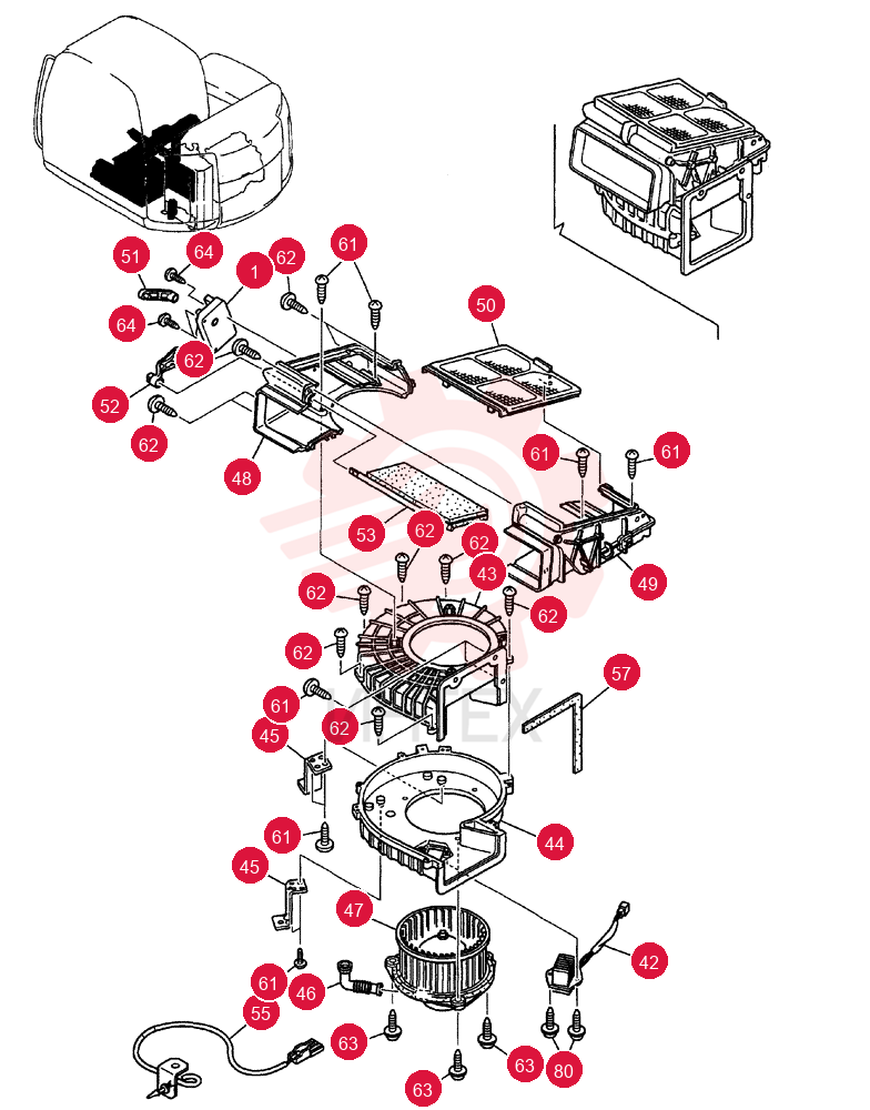 AIR CONDITIONER,Assembly YT20M00004F2 (3)