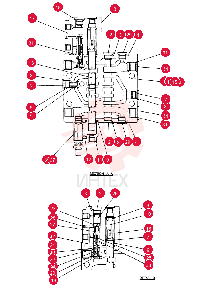 CONTROL VALVE YT30V00018F1 (2)