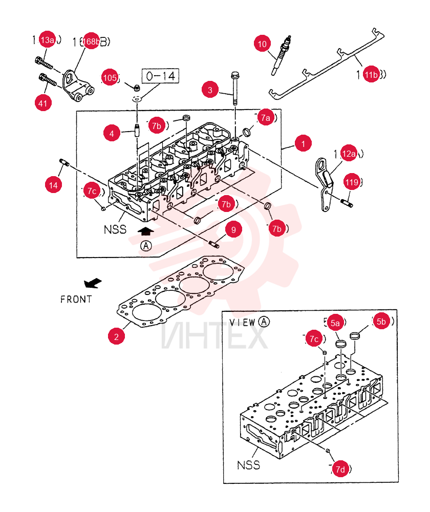 CYLINDER HEAD VI8971096421 (2)