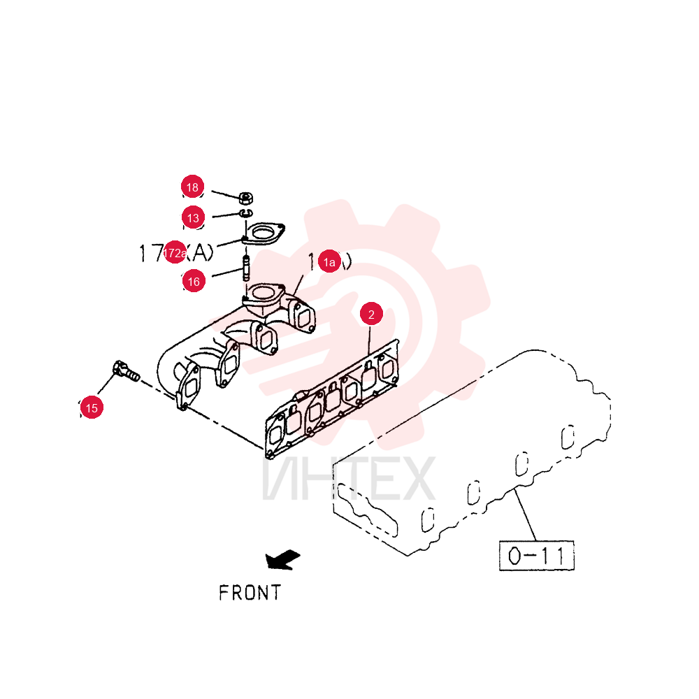 EXHAUST MANIFOLD VI8944519902 (1)