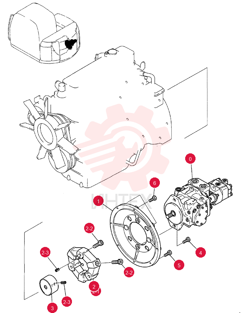 HYDRAULIC PUMP YT10V00002F2 (2)