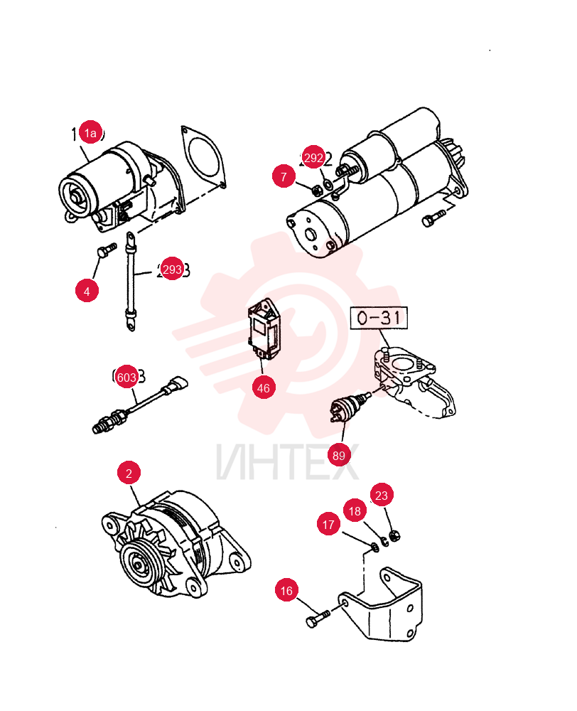 STARTING MOTOR VI8971374781 (3)