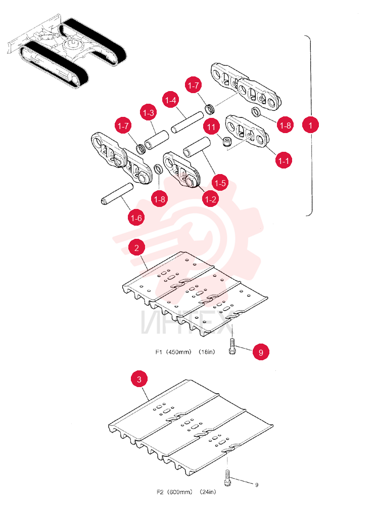 TRACK ASSY YT62D00007F1 (1)