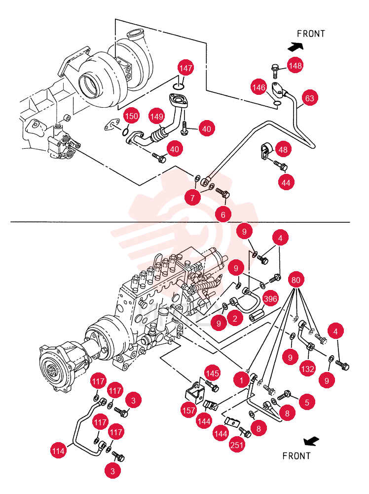INJECTION PIPE 443833A1
