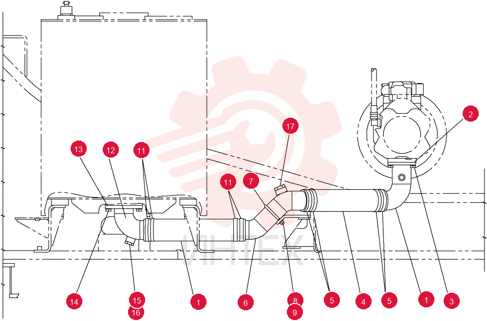 PIPE ASSY. KUJ0312